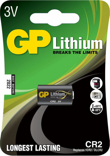 GP Batteries Lithium CR-2 Lithium-Ion (Li-Ion) 3V Nicht wiederaufladbare Batterie