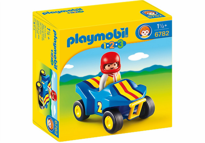Playmobil 1.2.3 Quad Bike children toy figure set