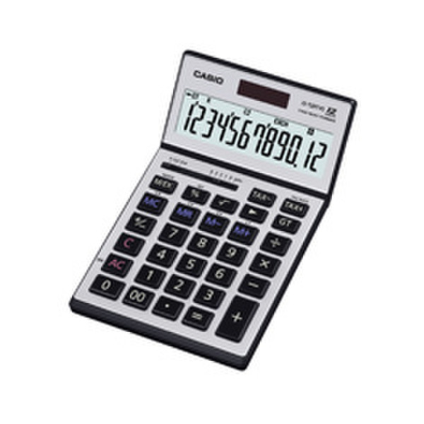 Casio JS-120TVS Desktop Financial calculator Cеребряный