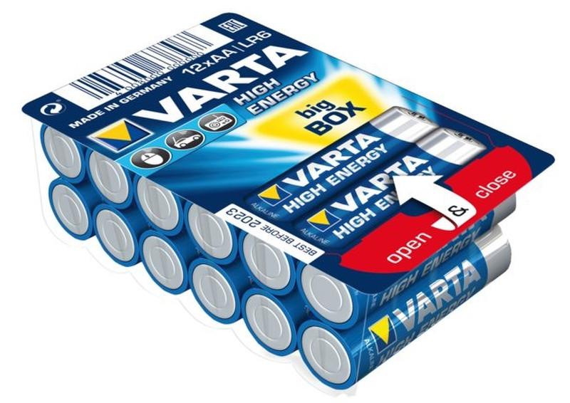 Varta BV-HE 12 AA Alkaline 1.5V non-rechargeable battery