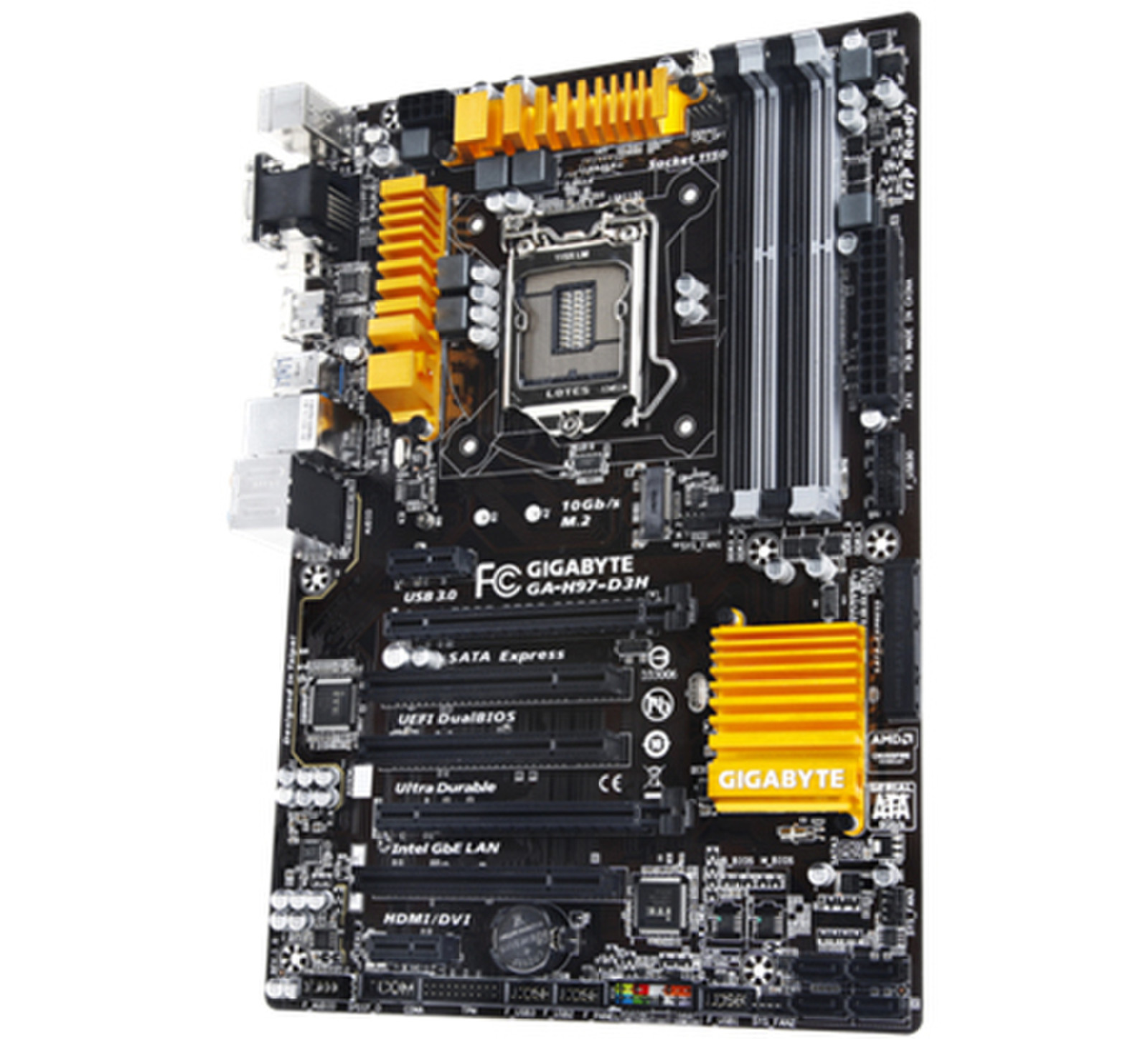 ᐈ Gigabyte GA-H97-D3H купить • Цены, Технические характеристики, Фото.