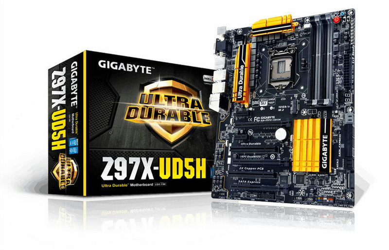 Gigabyte GA-Z97X-UD5H Intel Z97 Socket H3 (LGA 1150) ATX Motherboard