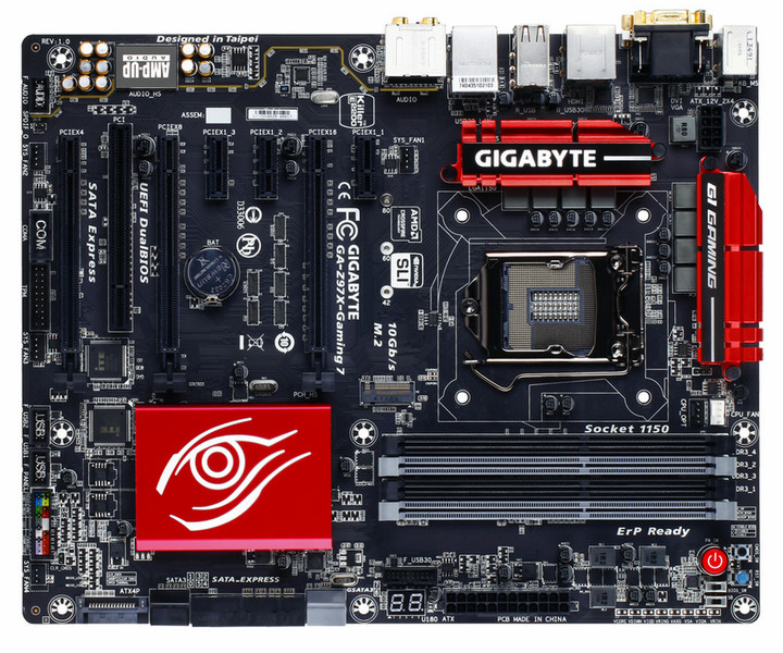 Gigabyte GA-Z97X-Gaming 7 Intel Z97 Socket H3 (LGA 1150) ATX материнская плата