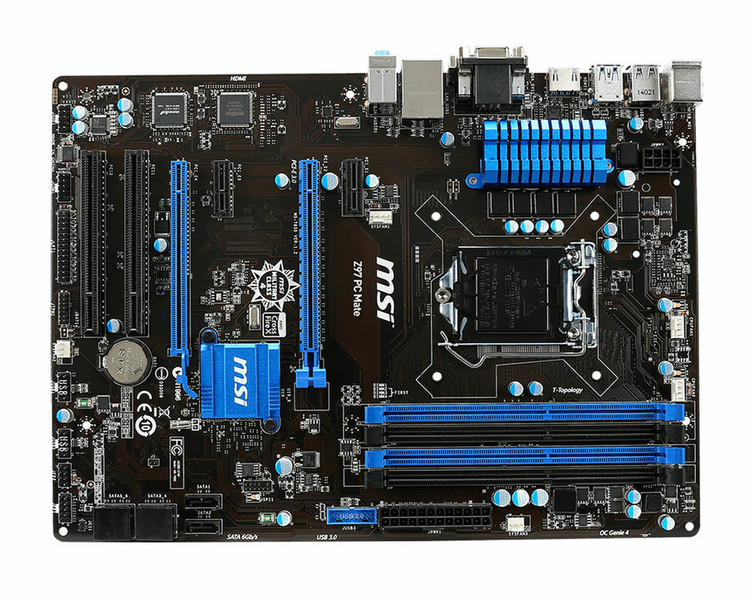 MSI Z97 PC Mate Intel Z97 Socket H3 (LGA 1150) ATX материнская плата