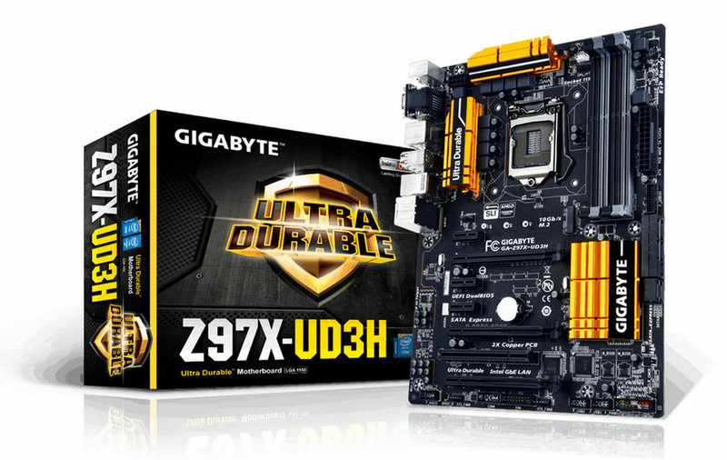 Gigabyte GA-Z97X-UD3H Intel Z97 Socket H3 (LGA 1150) ATX Motherboard