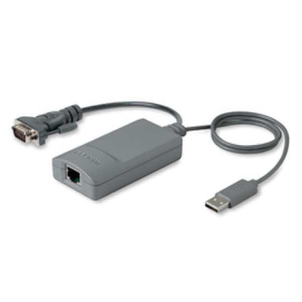Belkin OmniView SMB Server Interface Module, USB (8-Pack) Серый кабель клавиатуры / видео / мыши