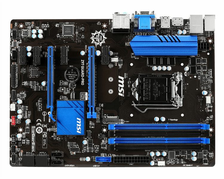MSI Z97 GUARD-PRO Intel Z97 Socket H3 (LGA 1150) ATX motherboard