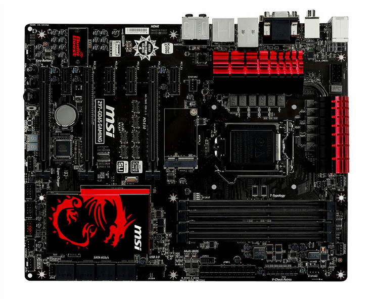 MSI Z97-GD65 GAMING Intel Z97 Socket H3 (LGA 1150) ATX материнская плата