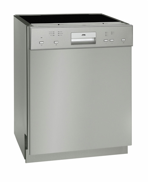ETNA EVW870RVS Freestanding 12place settings A+ dishwasher