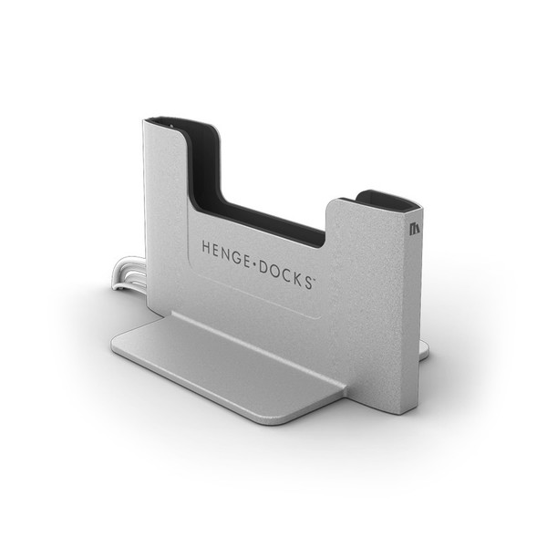 Henge Docks HD04VA13MBPR USB 3.0 (3.1 Gen 1) Type-A + Mini DisplayPort 1.2 Металлический, Cеребряный док-станция для ноутбука