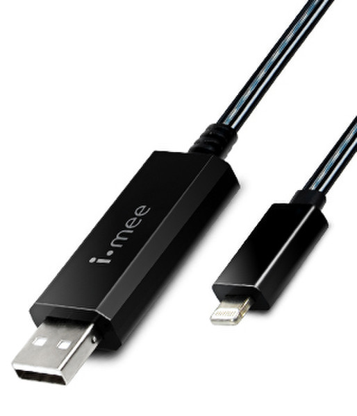 Melkco IMTHLCBK USB A Lightning Черный кабель USB