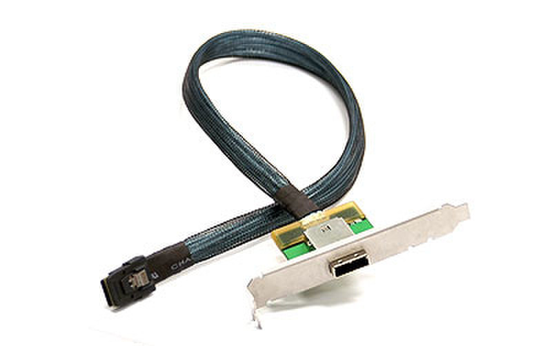 Supermicro SAS EL2/EL1 Backplane Cable 0.68m Schwarz SATA-Kabel