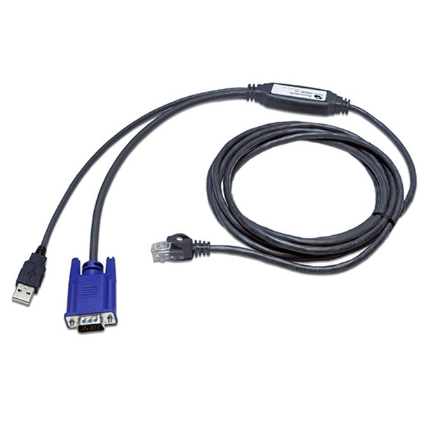 DELL A7485905 3.05m Schwarz Tastatur/Video/Maus (KVM)-Kabel