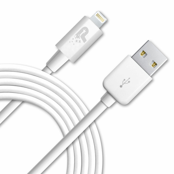 Patriot Memory PCALC6FTWH 1.83м USB A Lightning Белый кабель USB