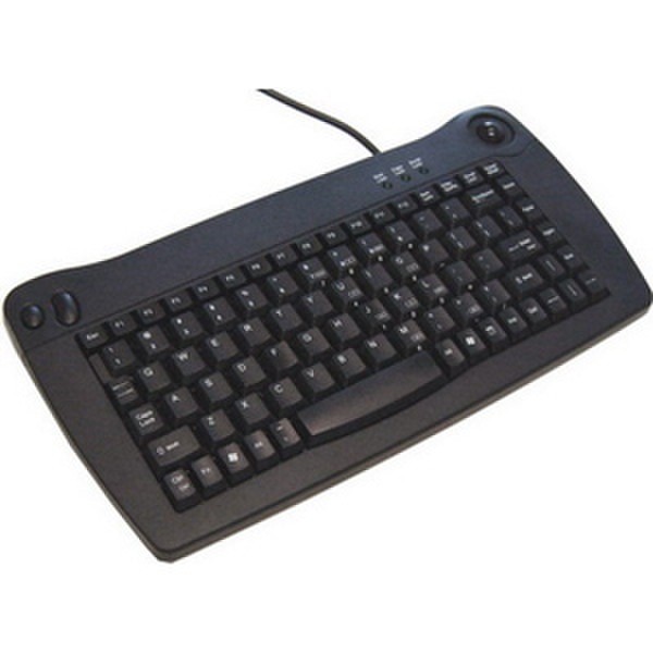 Solidtek KB-5010BP PS/2 Schwarz Tastatur