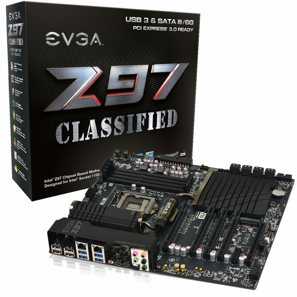 EVGA 152-HR-E979-KR Intel Z97 Socket H3 (LGA 1150) Расширенный ATX материнская плата
