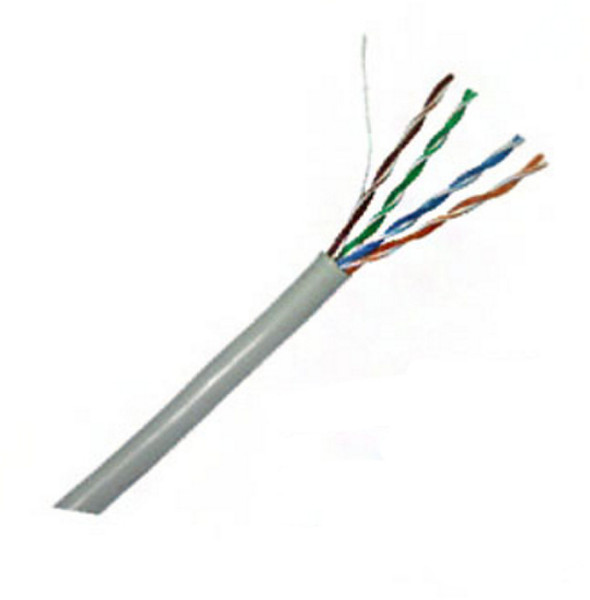 Premiertek XM-C5E-1000-GY 304.8м U/UTP (UTP) Серый сетевой кабель