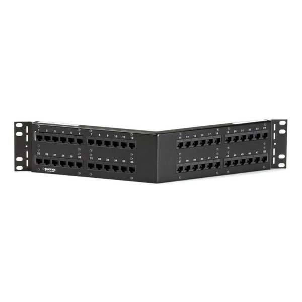 Black Box JPM648-ANG 1U patch panel