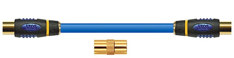 IXOS XHV220-150 1.5m Blau Koaxialkabel