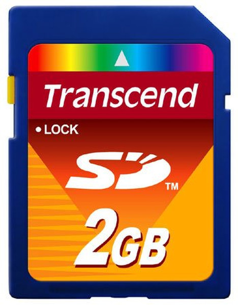 Transcend 2 2ГБ SD карта памяти