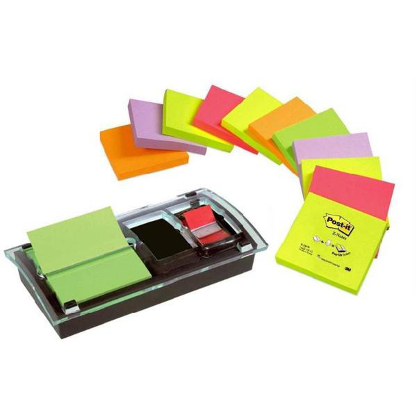 3M DS100VP Post-it Z-Notes en Index Dispensers Black tape dispenser