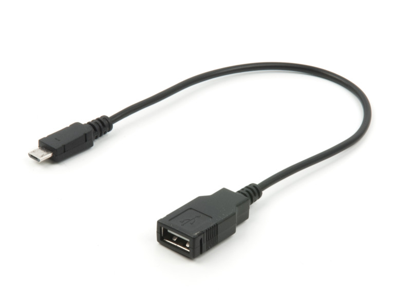Muvit MUUSC0069 0.2м Micro-USB B USB A Черный кабель USB