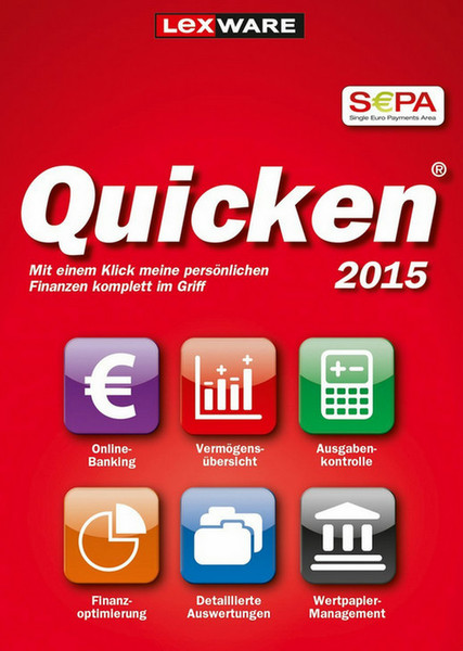 Lexware Quicken 2015 FFP, PC, DE