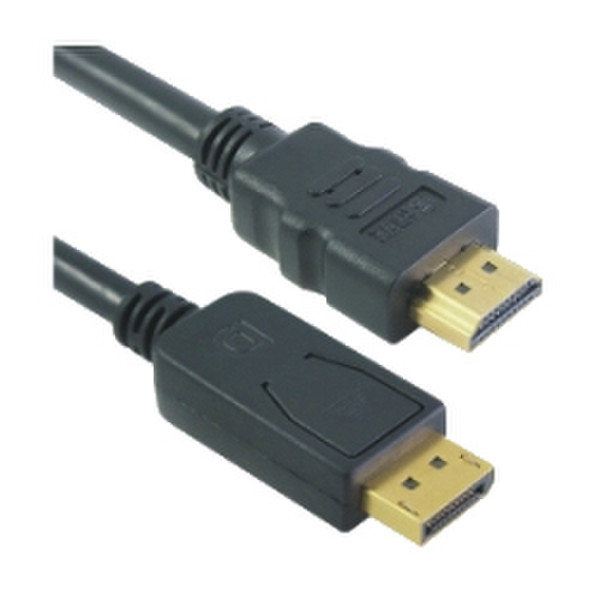 M-Cab 7003463 5м DisplayPort HDMI Черный адаптер для видео кабеля