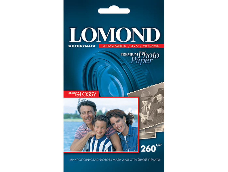 Lomond 1103302 Halb-Glanz Druckerpapier