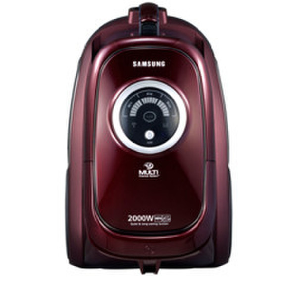 Samsung SC9580 Zylinder-Vakuum 1.5l 2000W Rot Staubsauger