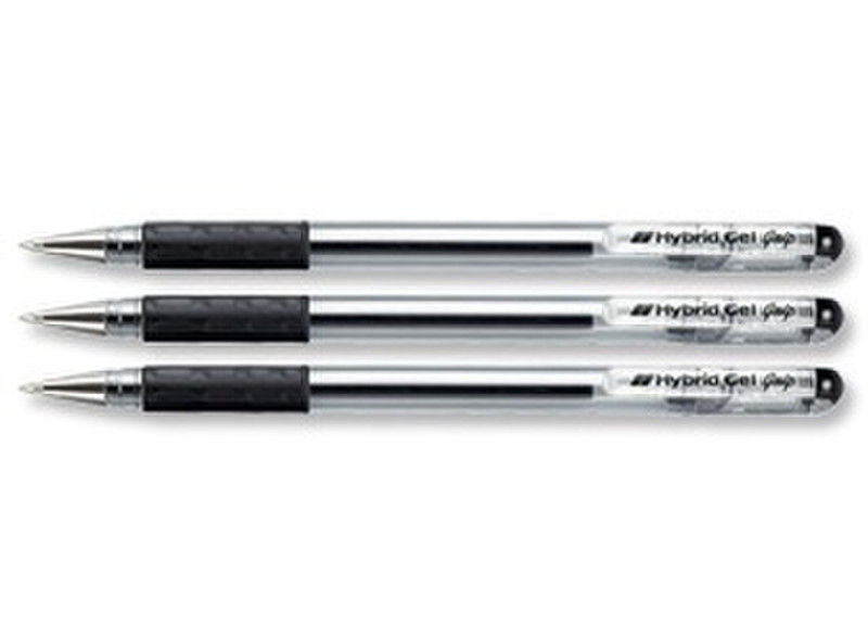 Pentel 628004 Черный 12шт ручка-роллер