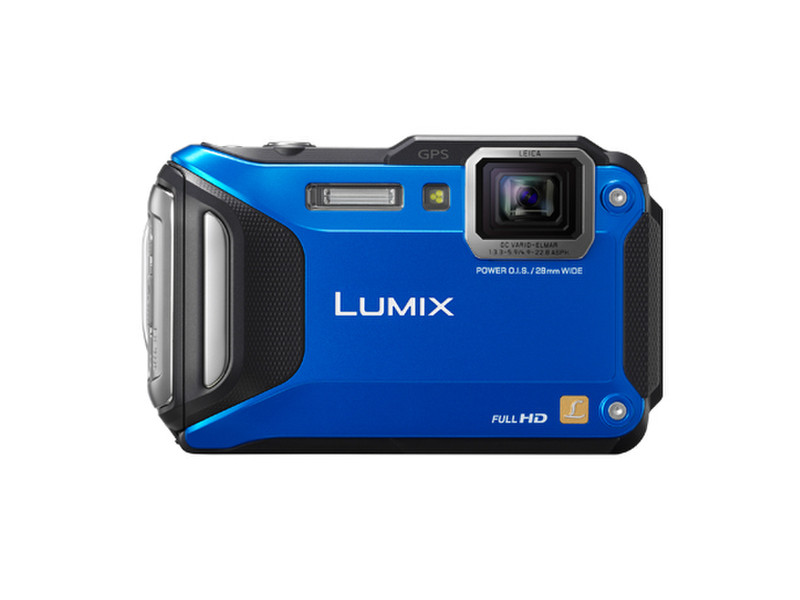 Panasonic Lumix DMC-FT5 16.1МП 1/2.33" MOS 4608 x 3456пикселей Синий