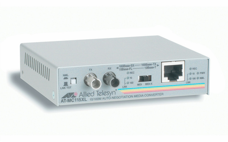 Allied Telesis AT-MC116XL 100Mbit/s 850nm network media converter
