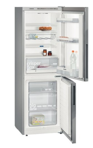 Siemens KG33VVI31 Отдельностоящий 193л 94л A++ Cеребряный, Нержавеющая сталь холодильник с морозильной камерой
