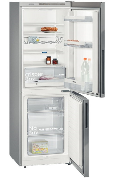 Siemens KG33VVL31 Отдельностоящий 286л A++ Нержавеющая сталь холодильник с морозильной камерой