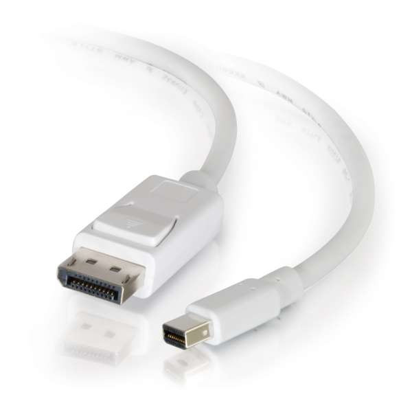 C2G 54299 3.05м Mini DisplayPort DisplayPort Белый DisplayPort кабель