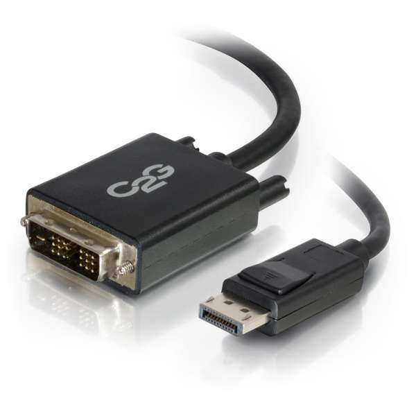 C2G 54329 1.83m DisplayPort DVI-D Schwarz Videokabel-Adapter