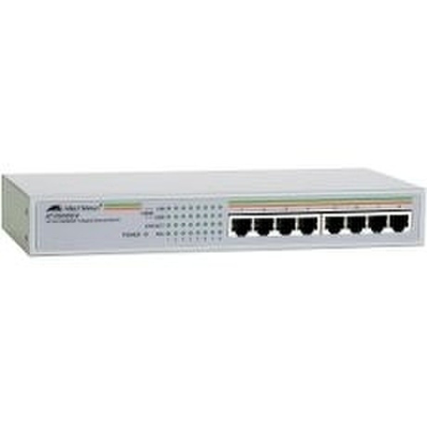 Allied Telesis AT-GS900/8 Unmanaged Power over Ethernet (PoE)