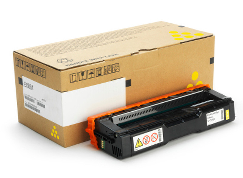 Ricoh 407719 6000pages Yellow laser toner & cartridge