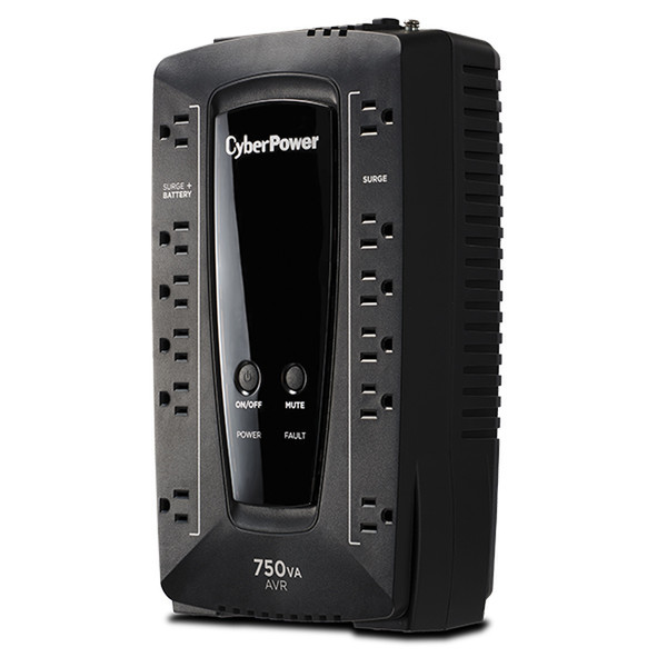 CyberPower AVRG750U 750VA 12AC outlet(s) Kompakt Schwarz Unterbrechungsfreie Stromversorgung (UPS)