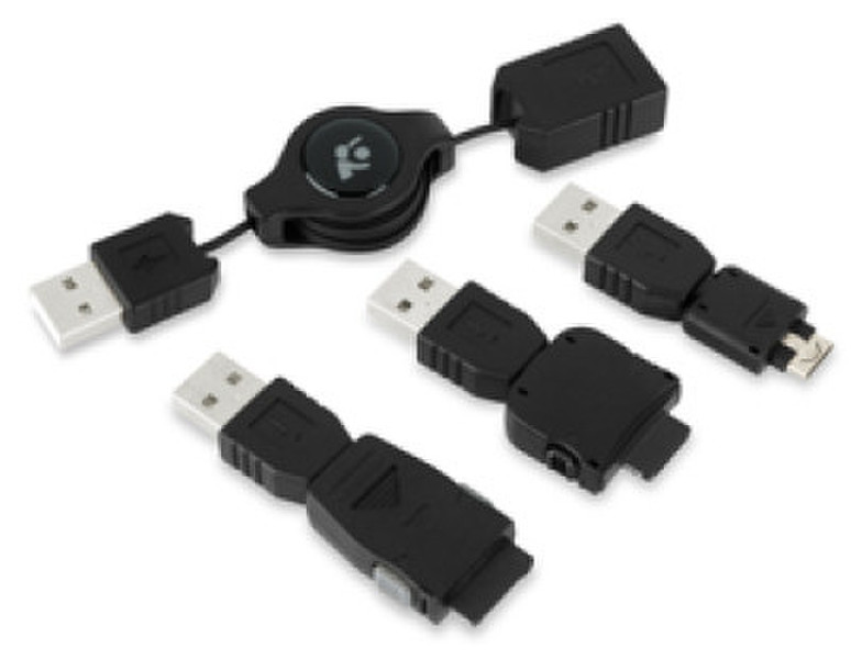 Kensington USB Power Tips for LG Черный дата-кабель мобильных телефонов