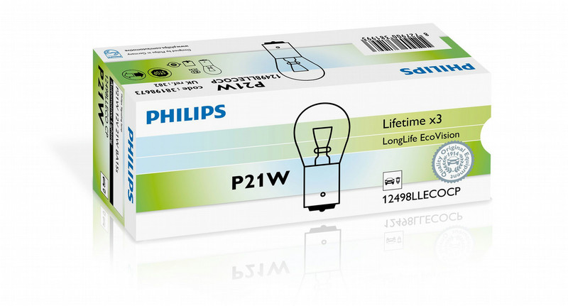 Philips LongLife EcoVision Conventional Interior and Signaling 12498LLECOCP