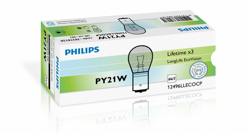 Philips LongLife EcoVision Стандартные лампы для салона и сигнальные лампы 12496LLECOCP