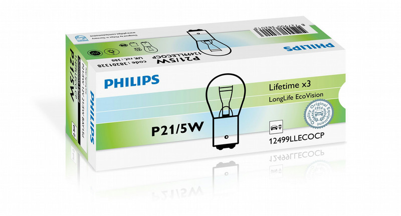 Philips LongLife EcoVision Conventional Interior and Signaling 12499LLECOCP