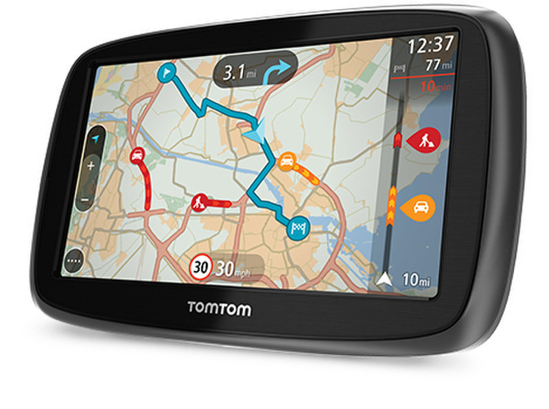 TomTom GO 50 Fixed 5Zoll Touchscreen 235g Schwarz, Grau