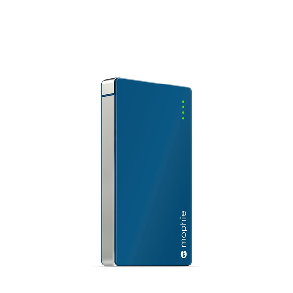 Mophie powerstation 4000mAh Blue,Stainless steel power bank
