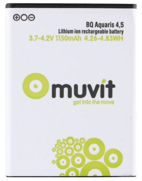 Muvit MUBAT0029 Литий-ионная 1150мА·ч 4.2В аккумуляторная батарея