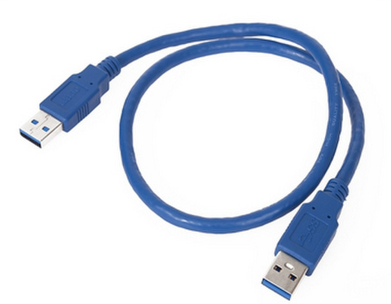 VCOM CU303 1.8м USB A USB A Синий кабель USB