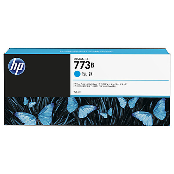 HP 773B 775-ml Cyan Designjet Ink Cartridge print head