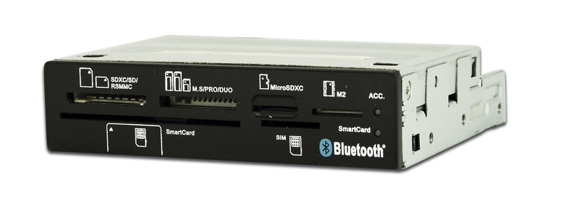 CoolBox CR650-BT Внутренний Черный устройство для чтения карт флэш-памяти